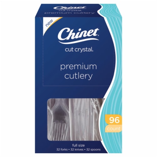 Chinet® Cut Crystal Premium Cutlery