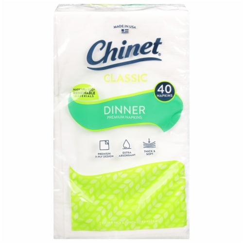 Chinet Premium Dinner Paper Napkins