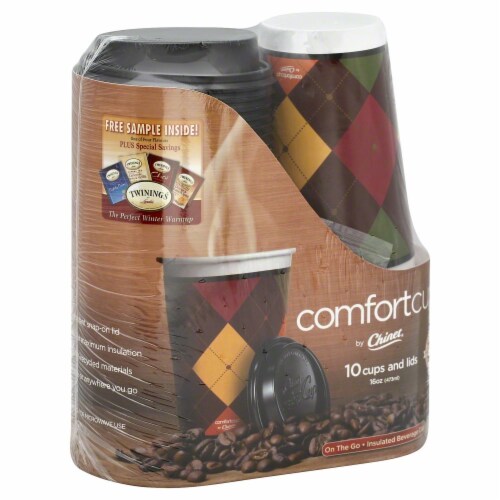 Chinet Comfort Cups Perspective: front