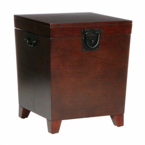 Square trunk clearance end table