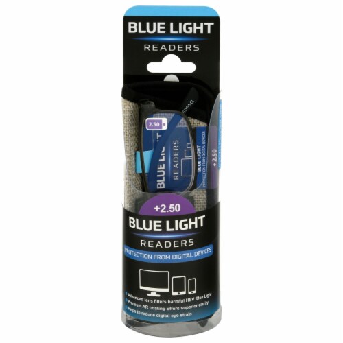 SAV® Eyewear +2.50 Blue Light Readers, 1 ct Harris Teeter