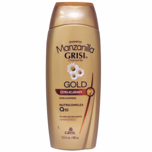 Grisi Manzanilla Chamomile Extra Lightening Gold Shampoo Perspective: front