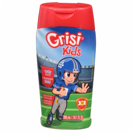Grisi Kids® Fruity Burst 3-in-1 Shampoo Conditioner Shower Gel Perspective: front