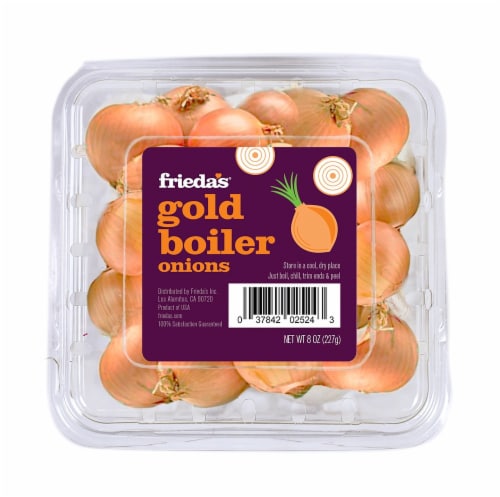 Frieda's® White Onion Boiler Perspective: front