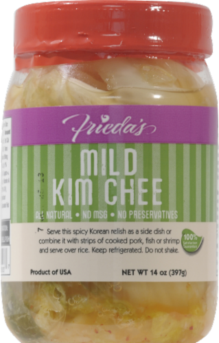 Frieda's Mid Kim Chee Perspective: front