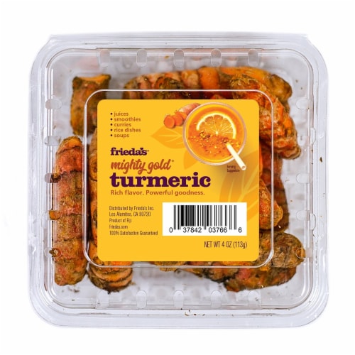 Frieda's Mighty Gold Tumeric Perspective: front