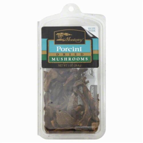 Monterey® Porcini Dried Mushrooms Perspective: front