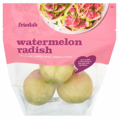 Frieda's® Bagged Watermelon Radish Perspective: front