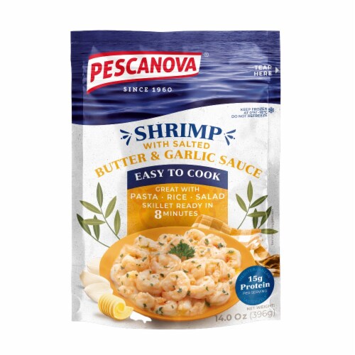 Pescanova® Butter and Garlic Sauce Salted Shrimp