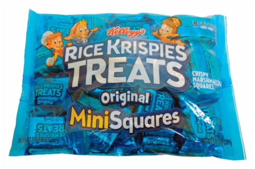 Kellogg's Rice Krispies Treats Original Mini Marshmallow Treat Bars Perspective: front