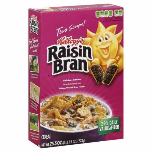 Kellogg's Raisin Bran Cereal, 25.5 Oz - Ralphs