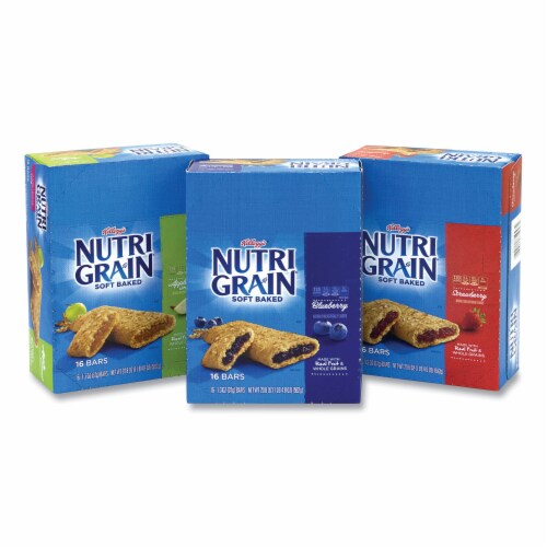 Kellogg's Nutri-Grain Soft Baked Breakfast Bars Perspective: front