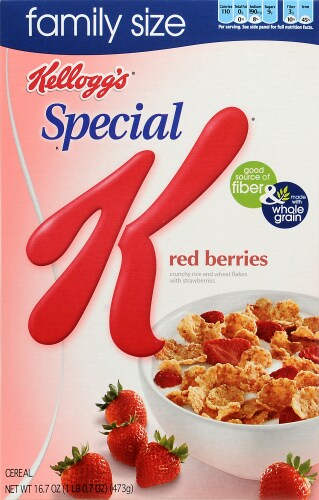 Kellogg's Special K Red Berries Cereal Perspective: front