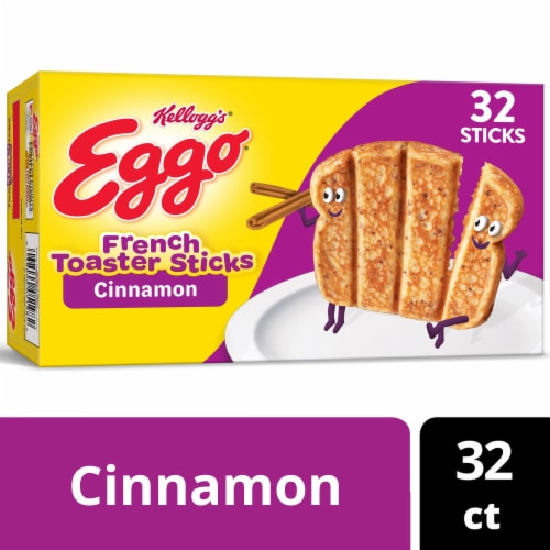 Kellogg's® Eggo® Cinnamon Frozen French Toaster Sticks Perspective: front