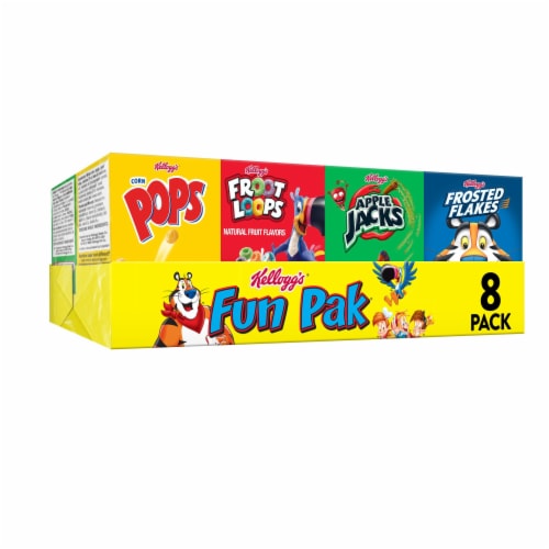  Corn Pops Cold Breakfast Cereal Cups, 8 Vitamins and