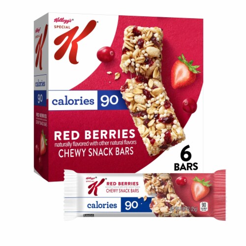 Kellogg's Special K Red Berries Chewy Energy Bars Perspective: front