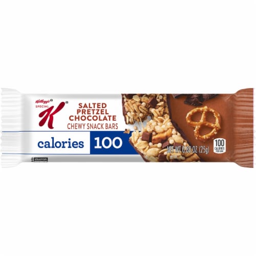 Kellogg's Special K Salted Pretzel Chocolate Chewy Snack Bars Perspective: front