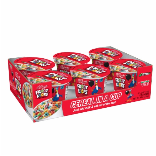 Kellogg's® Froot Loops Cereal Cups, 4 ct / 1.5 oz - Kroger