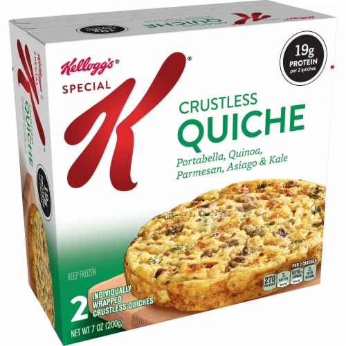 Kellogg's Special K Crustless Quiche Perspective: front