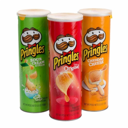 Pringles Variety Pack Potato Crisps Chips Grab and Go Snack Packs, 20.6 oz  - Fry's Food Stores