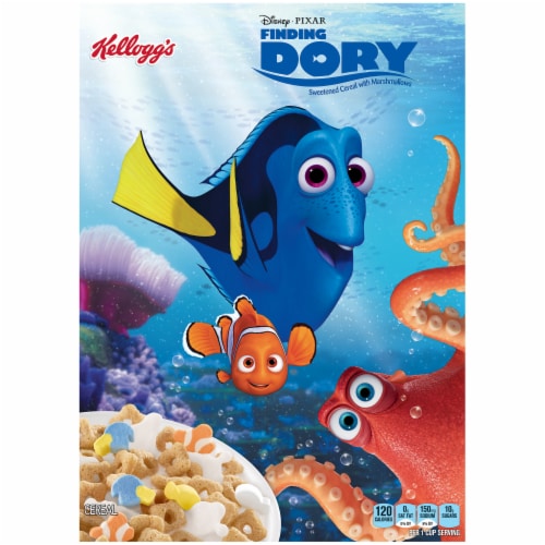 Kellogg's® Finding Dory with Marshmallows Cereal Perspective: front