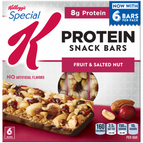 Kellogg's Special K Fruit & Nut Protein Trail Mix Granola Bars Perspective: front