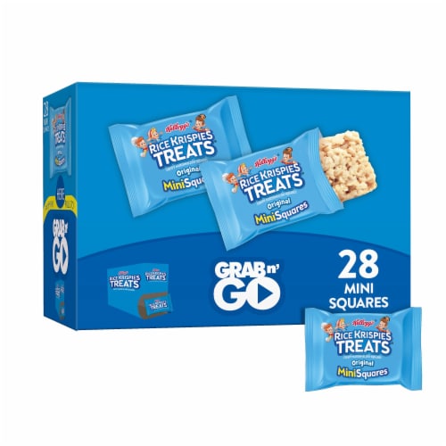 Rice Krispies Treats Original Mini Marshmallow Snack Bars Perspective: front