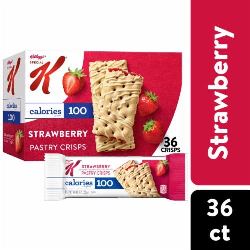 Kellogg's Special K Bar Strawberry Value Size Pastry Crisps Perspective: front
