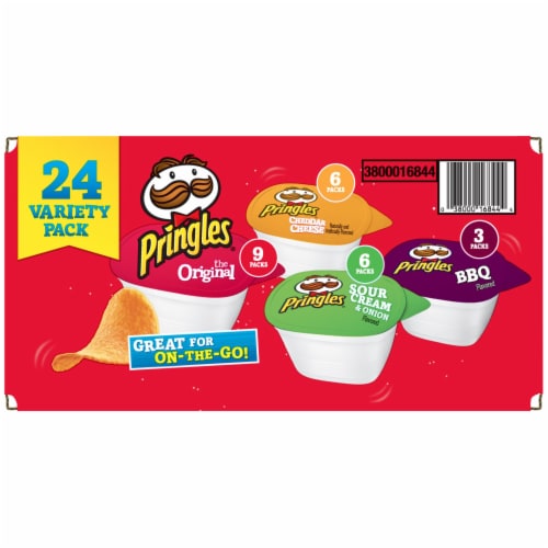 Pringles Snack Stacks Potato Crisps Variety Pack Perspective: front