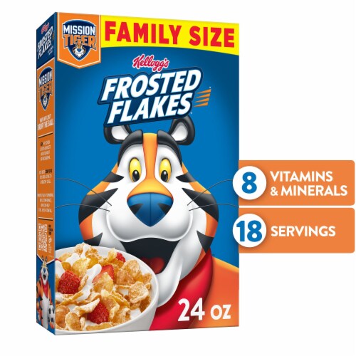 Kellogg's® Frosted Flakes Original Family Size Cereal, 24.0 oz - Ralphs