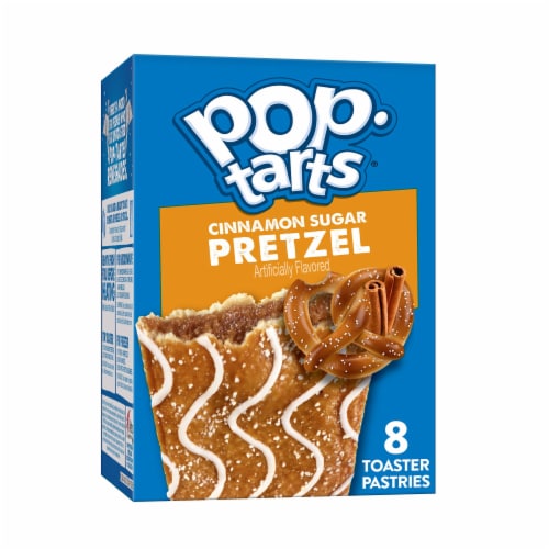 Pop-Tarts Pretzel Cinnamon Sugar Drizzle Toaster Pastries, 13.5 oz