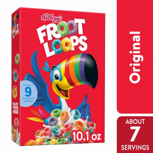 Kellogg's® Froot Loops Original Cereal, 10.1 oz - Pay Less Super Markets