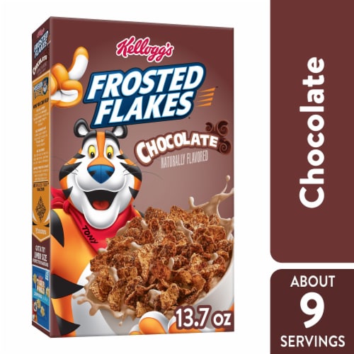 Sweet, Toasty frosted flakes of corn