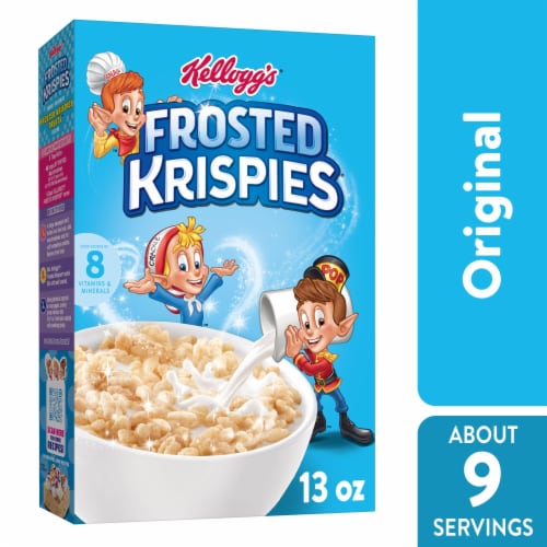 Kellogg's® Frosted Krispies Cereal Perspective: front