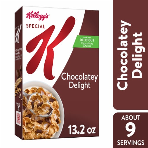 Kellogg's Special K Chocolatey Delight Cold Breakfast Cereal Perspective: front