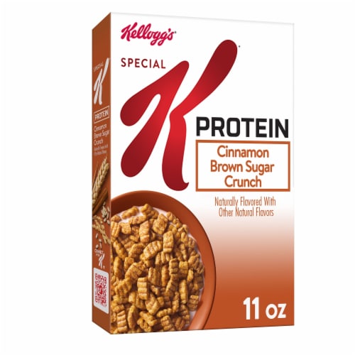 Kellogg's Special K Brown Sugar Crunch Protein Breakfast Cereal Perspective: front