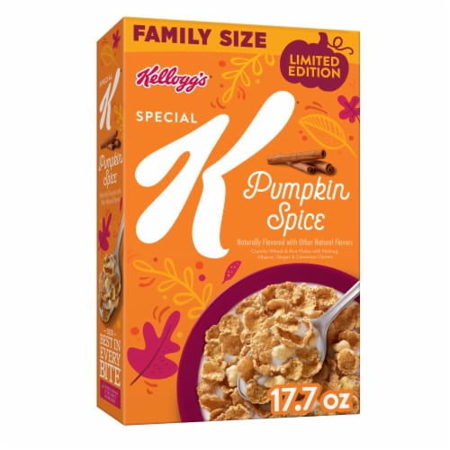 Kellogg’s Special K Pumpkin Spice Cold Breakfast Cereal