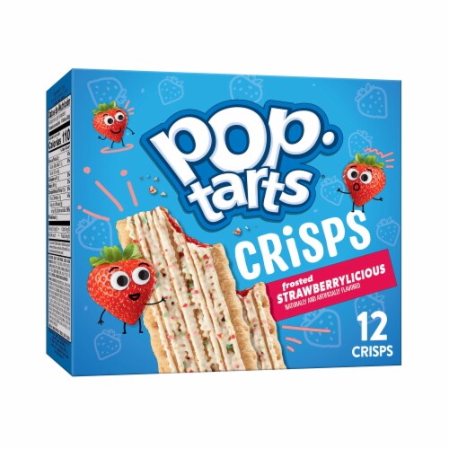Pop-Tarts Frosted Strawberrylicious Baked Crisps Perspective: front