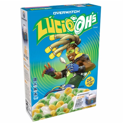 Lucio-Oh's Sonic Vanilla Flavored Cereal Perspective: front