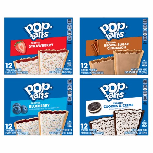Pop-Tarts Toaster Pastries Variety Pack Perspective: front