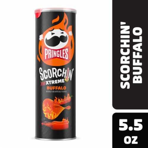 Pringles® Scorchin' Buffalo Potato Crisps Chips, 5.5 oz - Foods Co.