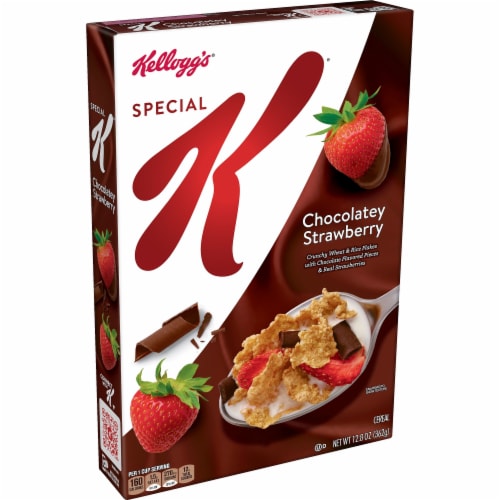 Kellogg's Special K Breakfast Cereal Chocolatey Strawberry Perspective: front