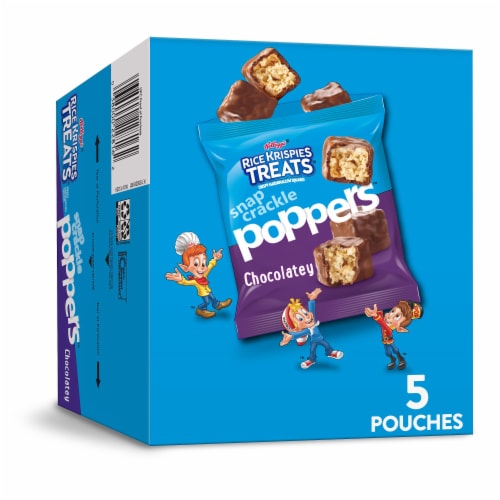 Kellogg's Rice Krispies Treats Chocolatey Crispy Marshmallow Squares Perspective: front