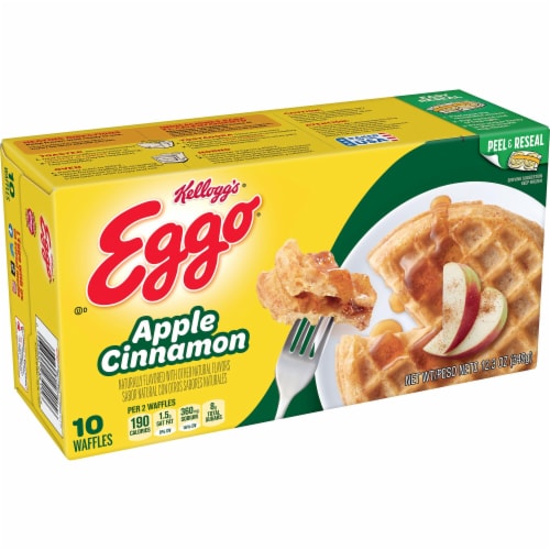 Eggo Apple Cinnamon Frozen Waffles