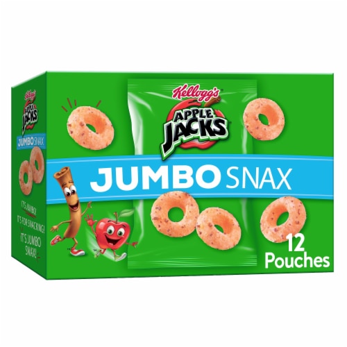 Kellogg's® Apple Jacks Jumbo Snax Cereal Perspective: front