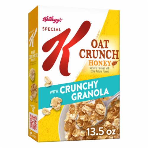 Kellogg's® Special K Oat Crunch Honey Fiber Cereal Perspective: front