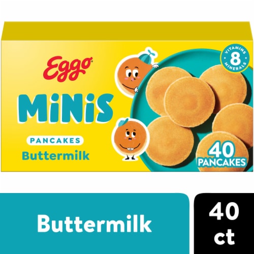 Kellogg's® Eggo® Minis Original Frozen Pancake Bites Perspective: front