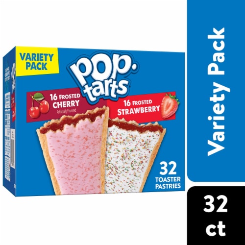 Kellogg's Pop-Tarts Toaster Pastries Variety Pack Perspective: front