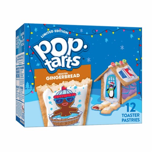 PopTarts Frosted Gingerbread Toaster Pastries, 20.3 oz Kroger