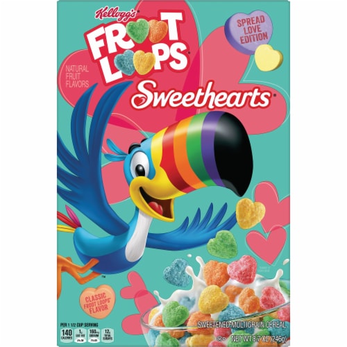 Kellogg's® Froot Loops Sweethearts Original Cereal Perspective: front